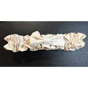 Longaberger MEDIUM Basket GARTER NATURAL WHITE  Liner Fabric